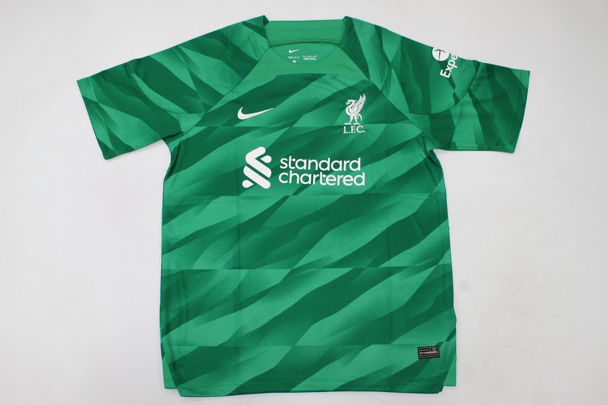 AAA Quality Liverpool 23/24 GK Green Soccer Jersey